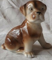 Bulldog dog statue