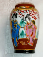 Satsuma Japán ibolya váza