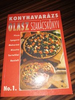 Olasz szakácskönyv - Konyhavarász sorozat - 700 Ft
