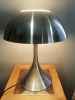 Art-deco stílusú  króm acél gomba asztali lámpa. Alkudható!!