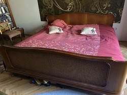 Huge, beautiful Chippendale bed