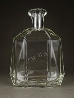 1G028 old zwack glass bottle 18.5 Cm