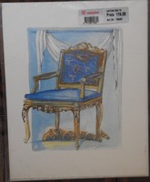 Engel verkerke - art print - in original, unopened packaging - chair - signed