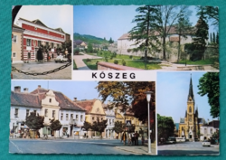 Kőszeg, pristine old postcard, 1980