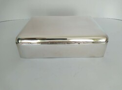 Silver card holder box
