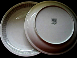 2 db art deco, retro Arzberg GRAND PRIX tányér egyben