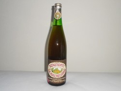 Retro Szigligeti Olaszrizling bor boros üveg palack - Badacsonyi Hegyközség Szövetkezet 1980-as év