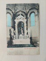 Kapuvár, Római katolikus templom, régi képeslap, 1909