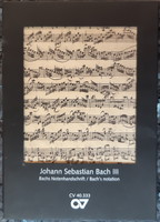 Johann sebastian bach iii manuscripts - a rare publication!