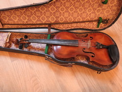 Antique violin with case - string