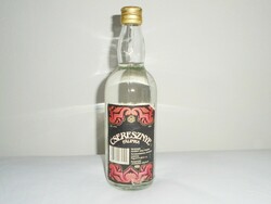 Retro cherry brandy drink glass bottle - buliv manufacturer, 1980s, unopened, rarity
