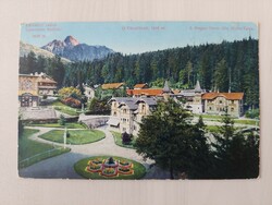 Ótátrafüred, Lomnici csúcs, 1910, régi képeslap, Felvidék