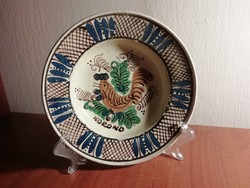 Corundum rooster wall plate, decorative plate
