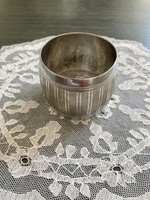 Minerva fejes francia ezüst szalvéta gyűrű