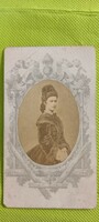 Sisi/Sissi Queen Elizabeth, Empress photo, photograph around 1866. Rare!