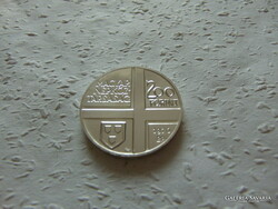 Silver 200 forint 1976 Szinyei merse paál