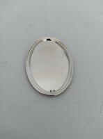 Silver mini oval bowl