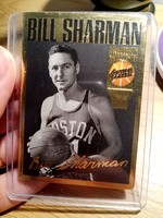 Bill Sharman Hall of Fame kártya
