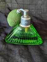 Antik üveg parfüm szóró