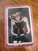 FEKETE PÉTER  jellegű kártyacsomag a Notre Dame-i toronyőr rajzfilm alakjaival