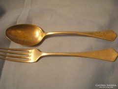 Christening antique cutlery is a rarity indicated by name