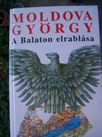 Moldova György A ​Balaton elrablása- foltos és hullámos lapokkal-