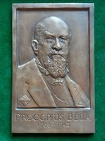 András Lapis: Béla Procopius, 2018 wedge membership fee plaque