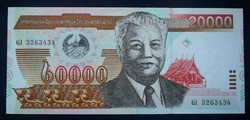 Laosz 20000 Kip 2003 Unc