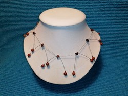 Red jasper necklaces (340)
