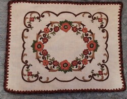 Folk embroidered cushion cover from the retro era 2 (l2891)