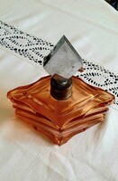Antik art deco parfümös üveg