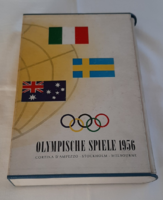 Olympische spiele 1956 - German-language - gift-box book rarity (ol/10)