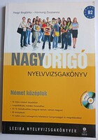 Large original language exam book, German intermediate level b2 - with CD