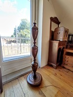 Floor lamp stand made of oak