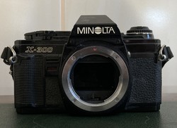 Minolta x-300 slr camera frame is defective