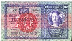 Magyarország REPLIKA 10 tíz Osztrák-Magyar korona 1904 UNC