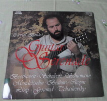 Retro hanglemez: Benkő Dániel – Gitárszerenád (gitár, lemez, 1985; SLPX 12661)