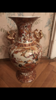 Szép kínai porcelán padlóváza 40cm