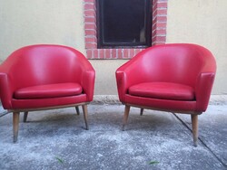 Mid century design armchair, 2 pieces negotiable