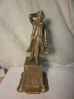 Antik beethoven bronz szobor 17,5cm