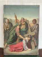 Vallási egyházi kereszténység témájú festmény vászonra #4