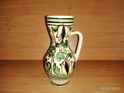 Korondi ceramic jug 1980 Imre Győrfi 20 cm (21/d)