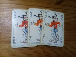 Régi, Walt Disney játékkártya különlegesség