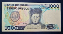 Indonézia 1000 Rupiah 1987 Unc