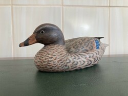 Wooden duck figure #1