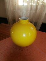 Art deco sárga duci váza Drasche