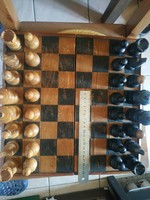 Old Viennese cafe chess set