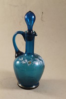 Antik szakított likőrös üveg 576