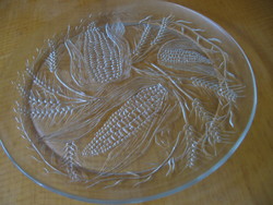 Corn, ear of corn pattern cake plate, offering
