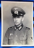 II. VH katona fotó, III.birodalom német katona fotó 12,8 x 17,8 cm